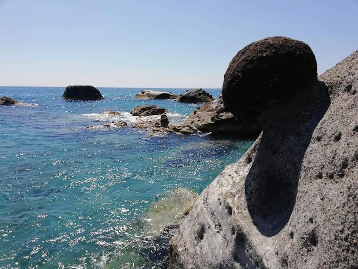 Appartamenti Giusi Con Giardino O Veranda Madonna della Catena Bagian luar foto